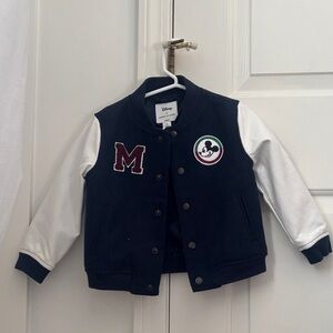 Janie and Jack Navy and White Kids Jacket